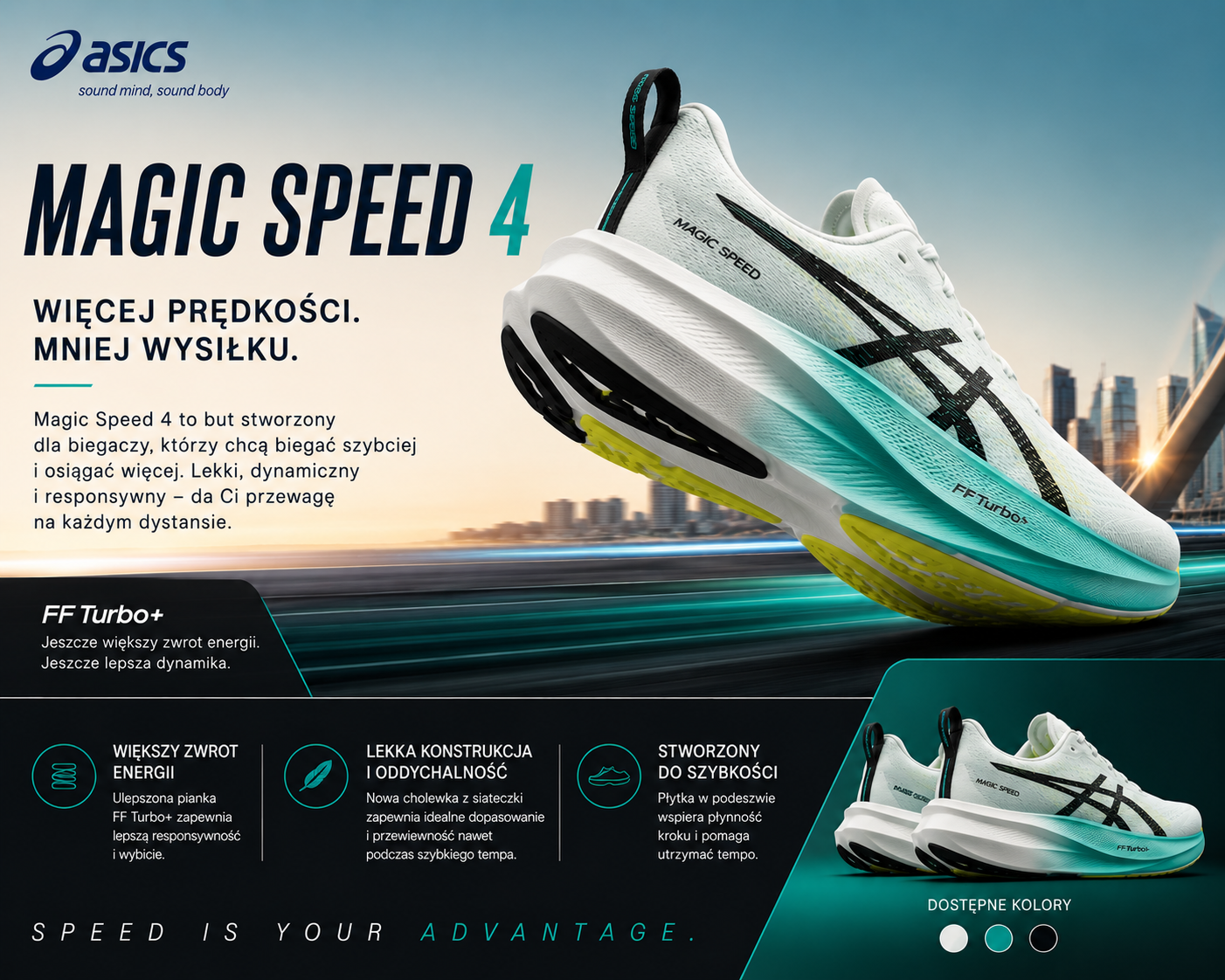 ASIC Magic Speed 4 - obrazek 2