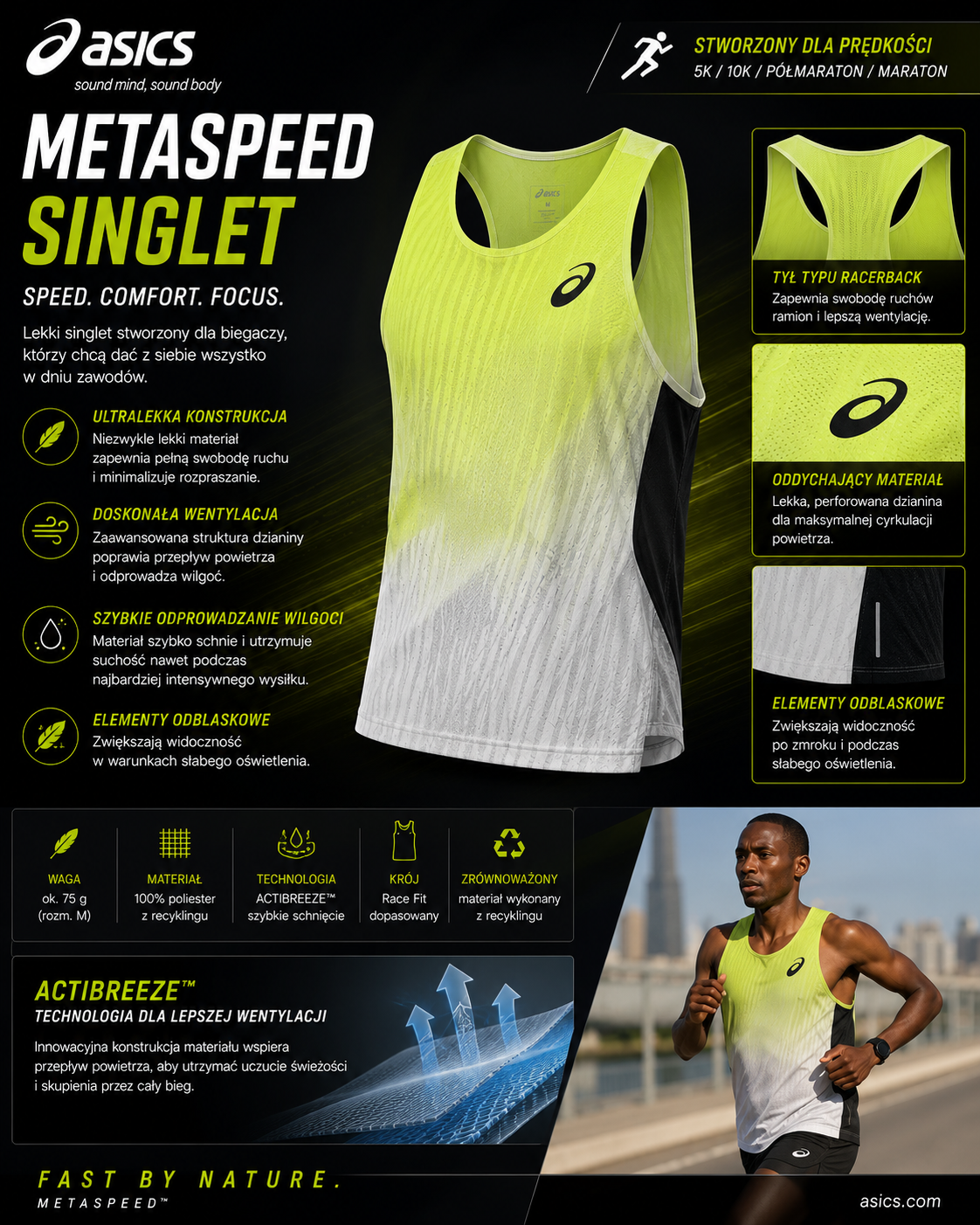 Asics Metaspeed Singlet